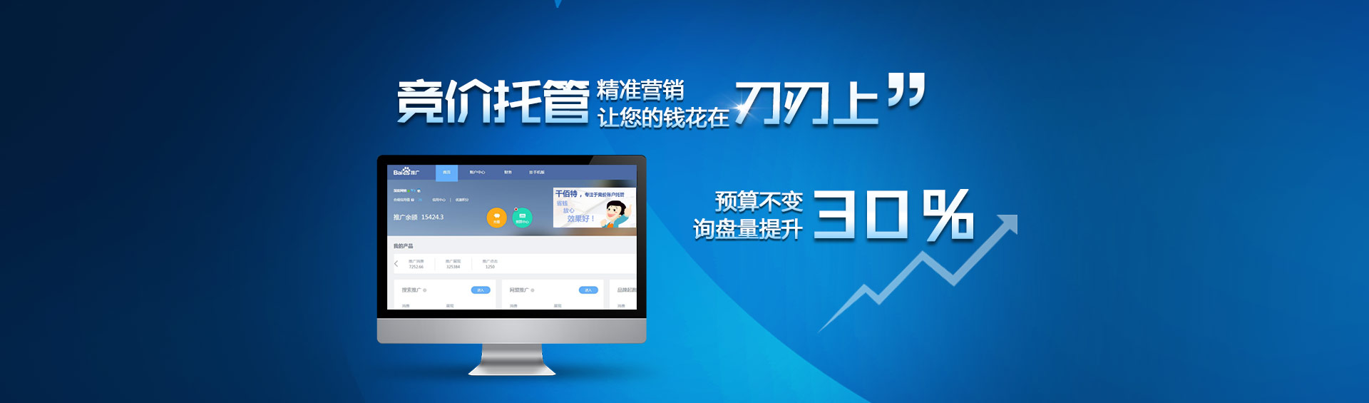 競價托管，精準營銷讓您的錢花在刀刃上